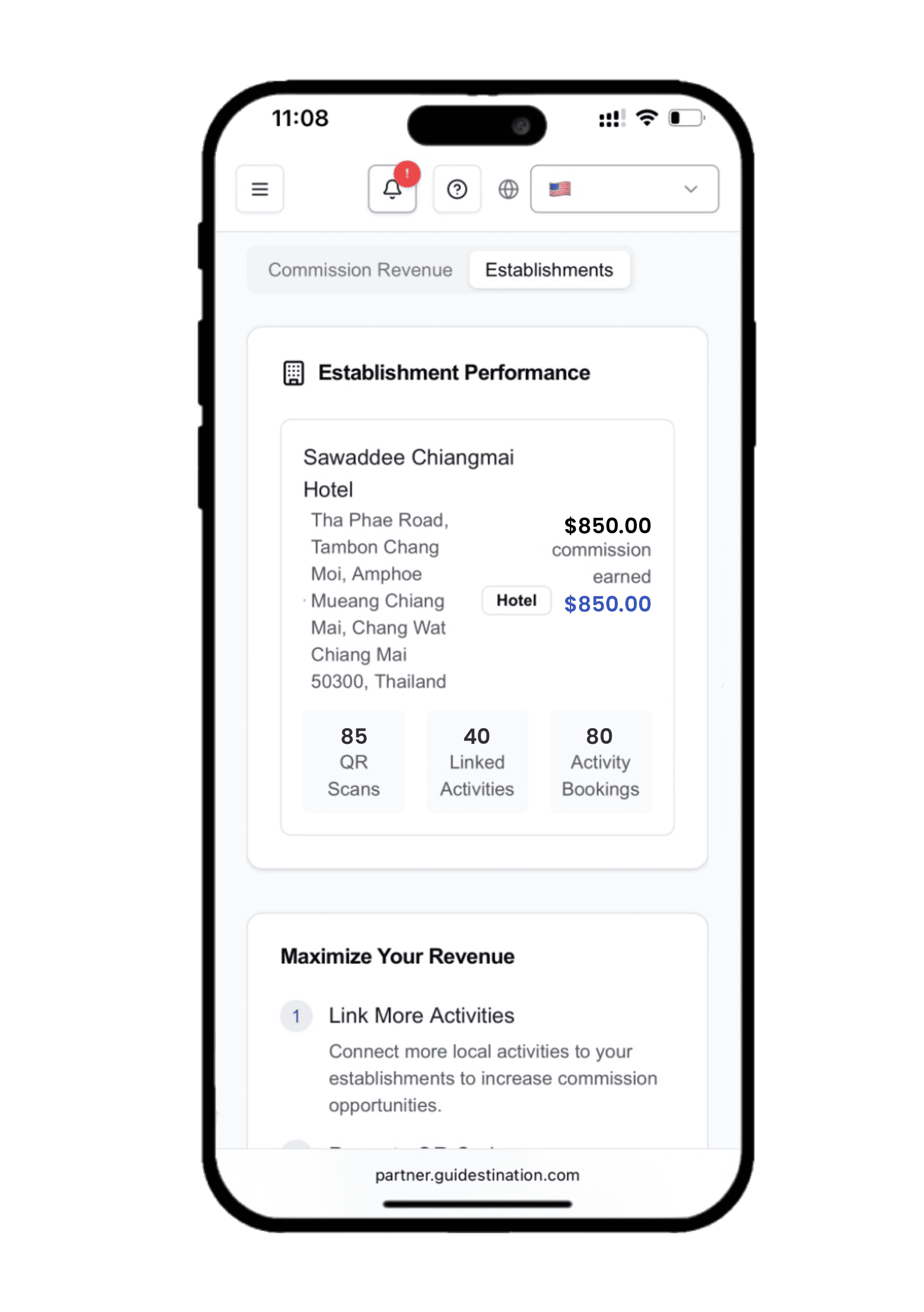 Begin earning commission