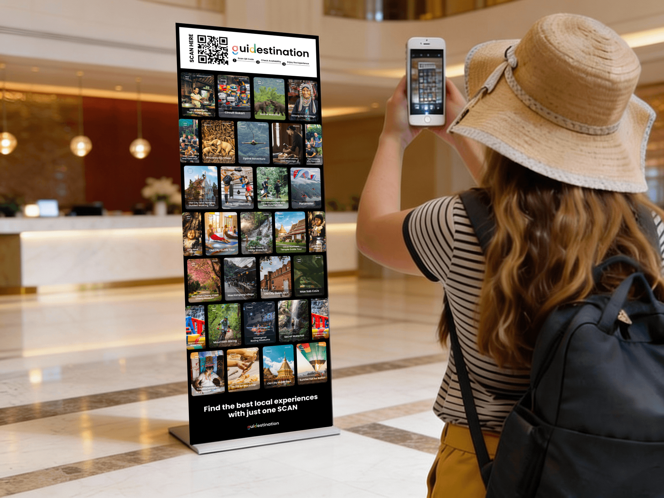 Feature Experiences in Your Lobby